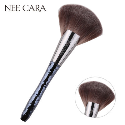 NEE CARA นีคาร่า แปรงแต่งหน้า แปรงปัดแป้ง N900 TAPERED FAN BRUSH