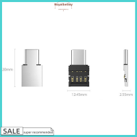 Royalbelley USB-C 3.1 Type C USB ตัวผู้ USB หญิง OTG ตัวแปลงอะแดปเตอร์สำหรับ U Disk