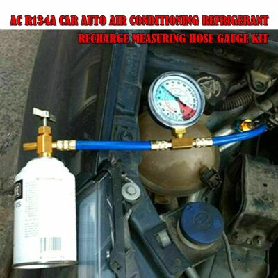 HOT LOZKLHWKLGHWH 576[HOT ING HENG HOT] R134A รถเติมเงินวัดท่อวัดเครื่องปรับอากาศสารทำความเย็นท่อก๊าซสำหรับรถยนต์อัตโนมัติ AC อุปกรณ์เครื่องปรับอากาศ