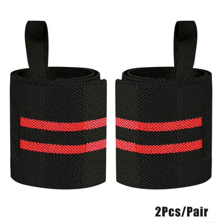 2-pcs-gym-ยกน้ำหนักแถบรัดข้อมือการฝึกอบรมถุงมือยกน้ำหนักผ้าพันแฮนด์จักรยาน-barbell-สายรัด-wraps-ที่จับสนับสนุนข้อมือป้องกันมือห่อยกน้ำหนักห่อ