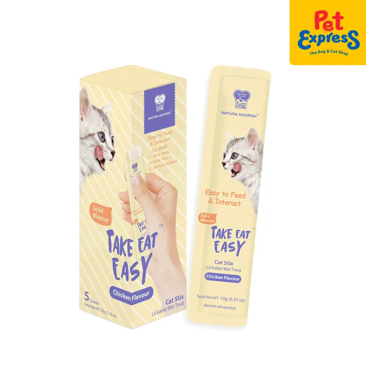 Natura Nourish Lickable Mousse Chicken Cat Treats 5s 50g Lazada PH