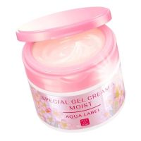 Shiseido Aqualabel Sakura  ครีมของแท้จากญี่ปุ่น Special Gel Cream Moist All in One 90g  เจลครีมบำรุงผิว กลิ่นซากุระ