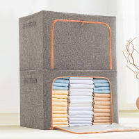 2466L ผ้ากล่องเก็บ Organizer กระเป๋าพับได้ซักรีดผ้าห่มหมอนตู้เก็บ House รถ Trunk เสื้อผ้า Storage