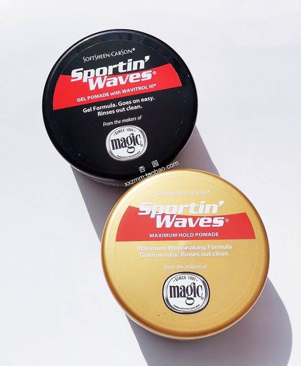 SoftSheen Carson Sportin Waves Gel Pomade Hair Cream 99.2g Lazada