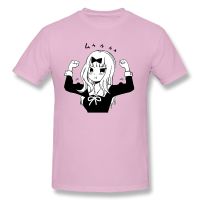 100% Cotton Kaguya Sama Love Is War Miyuki Shinomiya Fujiwara Chika T-shirt For Men Women Anime T Shirts