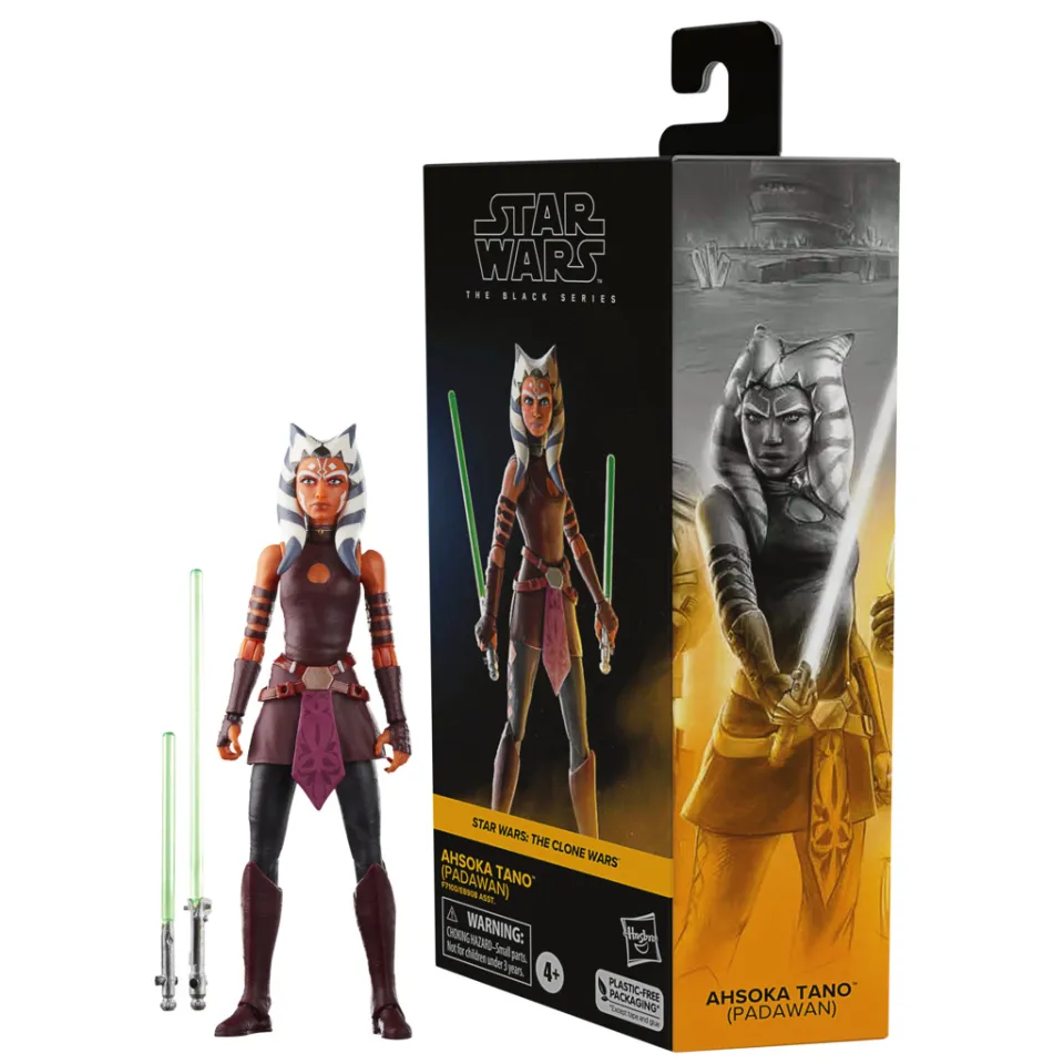 Star Wars The Black Series Ahsoka Tano (Padawan) Star Wars Action Figures  (6”) - Star Wars