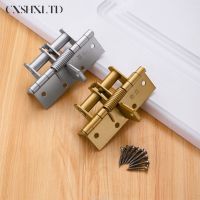 Invisible Self-Closing Door Hinge Automatic Rebound Hinge 90 Degrees Positioning Door Closer Spring Loaded Door Hinge