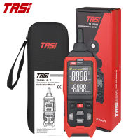 TASI TA622A Digital Psychrometer Industrial Temperature Humidity Meter -40~80°C/ -40~176°F Handheld LCD Thermometer Hygrometer with Ambient/ Wet Bulb/ Dew Point Temperature, Data Hold/ Storage, MAX/ AVG/ MIN