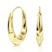 100% PURE 925 SILVER CLASSY SILVER HOOP EARRING HO-1695. PERFECT FOR DAILY WEAR AND GORGEOUS FOR SPECIAL EVENT.