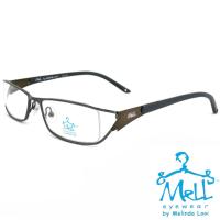 Mell eyewear by Melinda Looi แว่นตา รุ่น ME 071 กรอบแว่นตา ( สำหรับตัดเลนส์ ) ทรงสปอร์ต วัสดุ สแตนเลสสตีล หรือเหล็กกล้าไร้สนิม Stainless Steel ขาข้อต่อ กรอบแว่นตา EyewearTop Glasses