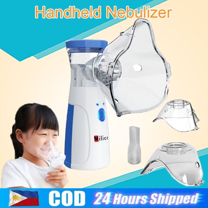 《Authentic Guarantee》 Portable Nebulizer Machine Handheld Rechargeable ...