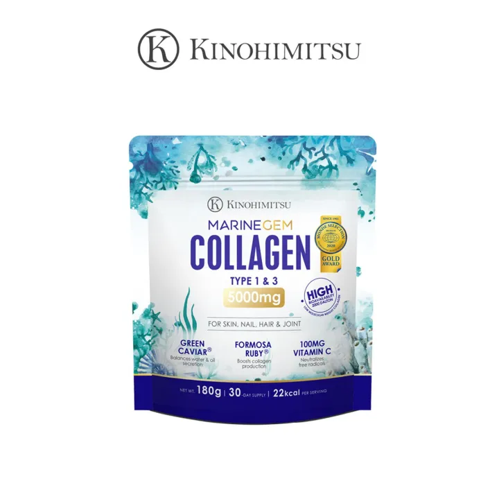 Kinohimitsu Marinegem Collagen Powder - 180G (Laz Mama Shop)