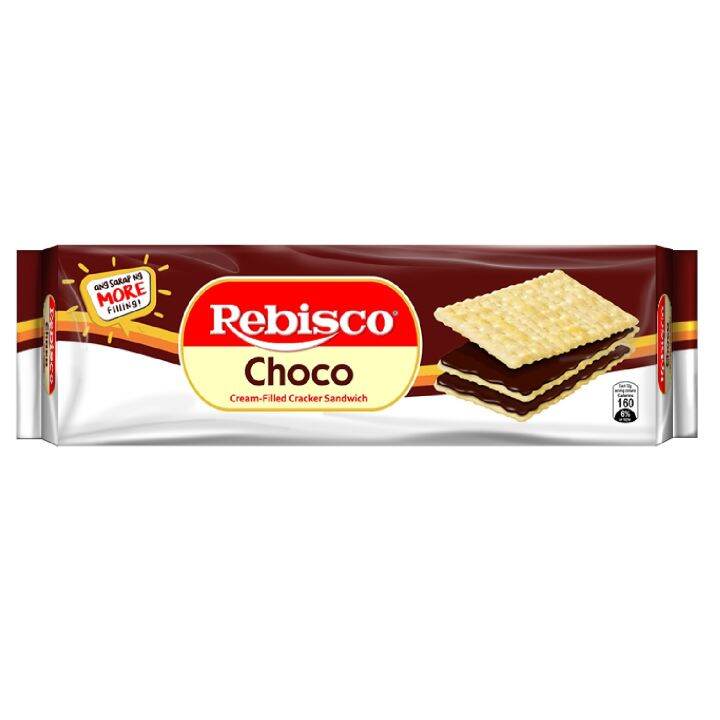 Rebisco Sandwich Chocolate 32g x 10 Lazada PH