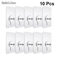 【cw】 10pcs Punch Free Screw Stickers Non Marking Screw Wall Picture Hook Drywall Picture Hanging Kit Hardwall Hanger Sticker