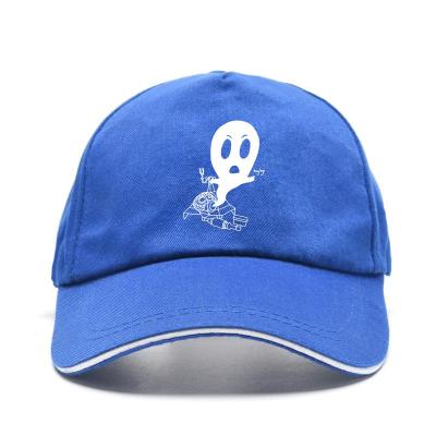 ใหม่หมวกหมวก Ghoted หมวกเบสบอล-Creen พิมพ์ของ Ghot และ Teephone ที่ด้านหลังหมวกเบสบอล En T หมวกเบสบอล