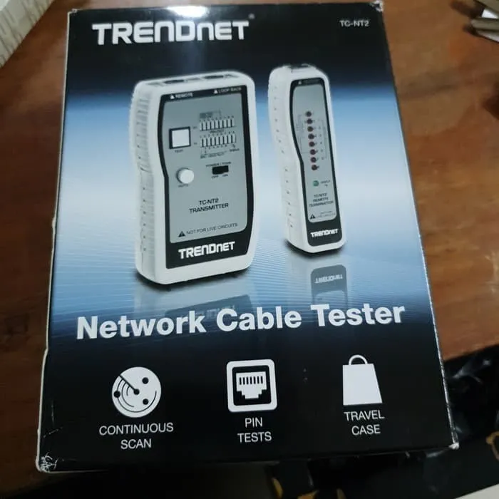 TCNT2 Network Cable Tester RJ45 Tonoe Generator Trace RESMI