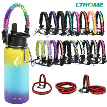 Hydroflask Cup Rope Aquaflask Accessories Paracord Handle Multi-functional  Hand Weave Rope Water Bottle Handle Wide Mouth Bottles Strap Portable Rope  (for Wide Mouth Insulated Bottle)