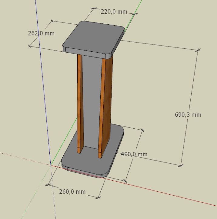 19 Chân để loa đứng bằng gỗ sắt inox giá rẻ rất Việt nam