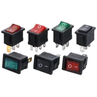 5 PCS/LOT KCD1 Boat Car Rocker Switch 6A/250V AC 10A/125V AC ON-OFF Power Switch 2/3/4/6 PIN Push Button Switch