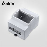 【❉HOT SALE❉】 fuchijin77 Aokin Raspberry Pi 4เคส Abs เคสป้องกันสีขาวสำหรับ3b ราสเบอร์รี่3รุ่น B Rpi 4รุ่น B