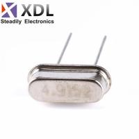 10pcs 4.9152M Quartz Resonator Passive Crystal Oscillator HC-49S 4.9152 MHz 49S 4.9152MHz WATTY Electronics