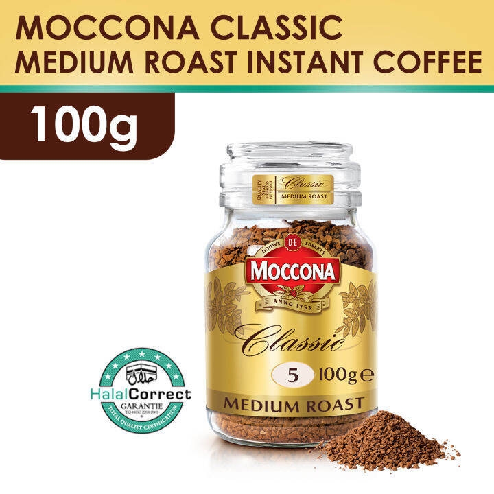 Moccona Classic Medium Roast Instant Coffee (100g) Lazada PH