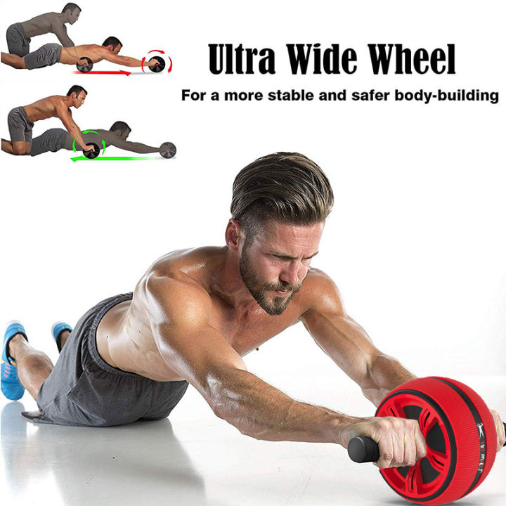 silent-muscle-exercise-abdominal-wheel-roller-home-fitness-equipment-double-wheel-abdominal-power-ab-roller-gym-roller-training