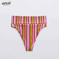 Aerie High Cut Cheeky Bikini Bottom กางเกง ชั้นใน ผู้หญิง บิกินี่ ว่ายน้ำ (ASW 075-2431-597)