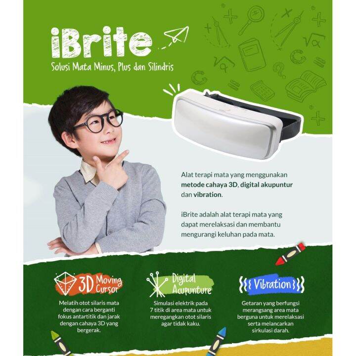 Alat Terapi Mata Minus IBRITE Jaco Gen 2 Original - Jaco iBrite Alat ...