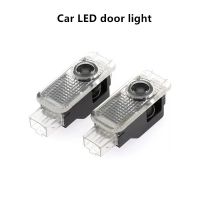 2ชิ้น Luz Del ไฟโลโก้ LED เครื่องฉายเงาประตูรถมารยาทพอดีสำหรับ Audi A8L A7 A6L RS A5 A4L A3 Q3 Q5 TT Sline Quattro