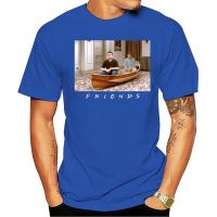 เสื้อยืดพิมพ์ลาย Joey And Chandler Boat แฟชั่นผู้ชาย R80P