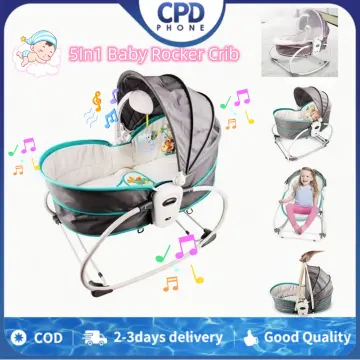 Baby best sale on cradle