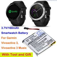 [COD] 160mAh Smartwatch Battery 00108 00 for Vivoactive 3 3 Music