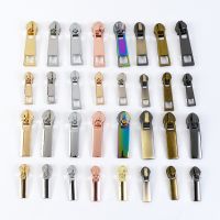 ◑ 10/20Pcs 3 5 Zipper Slider for Nylon Zips Bag Zipper Repair Kit Clothes Replacement Zip Puller Head Sewing Cursor Lock Pull