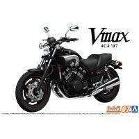 AOSHIMA 1/12 YAMAHA YAMAHA YAMAHA YAMAHA 4 C4 Vmax 07รถจักรยานยนต์06230ของเล่นแบบชุดสะสมประกอบที่ได้รับการบูรณะอย่างสูง