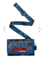 กระเป๋าตัง smiggle wallet with lanyard - Mickey