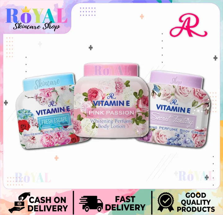 AR Vitamin E PERFUME Body Lotion 200g Lazada.co.th