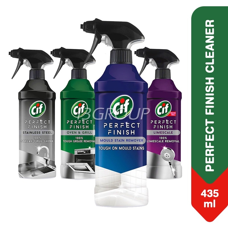 Cif Perfect finish Mould Stain Remover & Stainless Steel & Limescale removal 