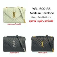 (ผ่อน)New YSL Envelope bag medium size