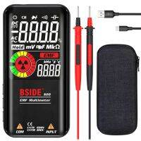 BSIDE S20/A10/A1 Intelligent EMF Multimeter 9999 Counts Rechargeable Meter Radiation Monitor AC/DC Voltmeter Ohmmeter Test