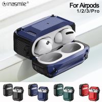 ♙♕☁ สำหรับ Apple Airpods Pro 3 2 Anti-Fall พร้อมพวงกุญแจสำหรับ Air pods 2 1for airpod หูฟังไร้สายอุปกรณ์เสริม