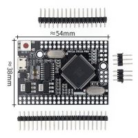 Mega2560บอร์ดการพัฒนาเมนบอร์ด Mega2560 R3ขนาดใหญ่2560 Usb Ch340g Atmega2560-16au สำหรับ Arduino