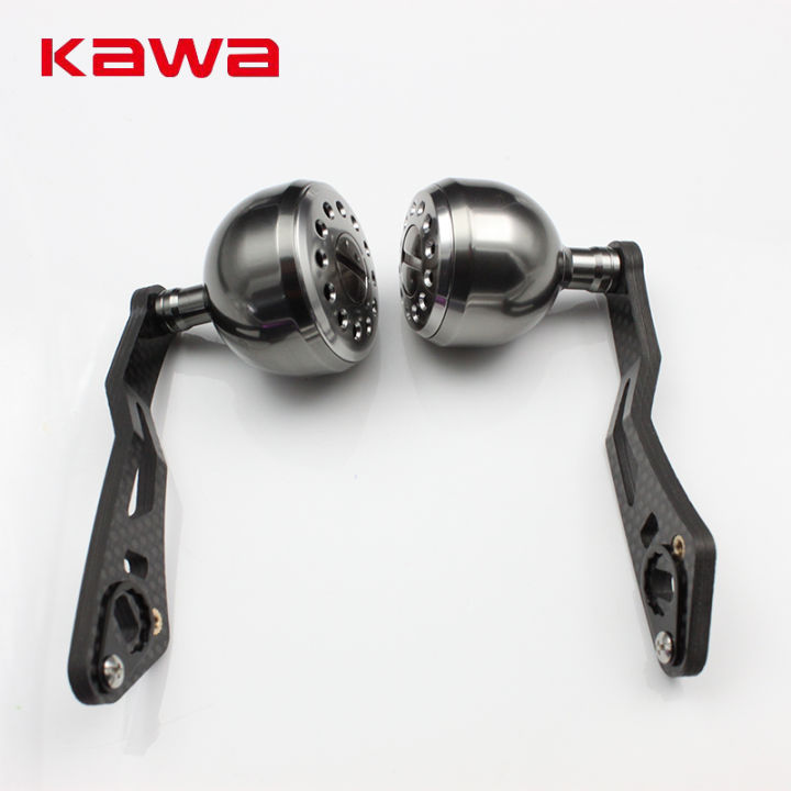 kawa-new-model-high-quality-strong-carbon-fiber-fishing-reel-handle-for-water-drop-reel-hole-size-8x5mm-and-7-4mm-together