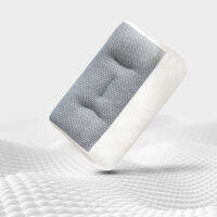 Super Ergonomic Memory Orthopedic Cotton หมอนคอไหล่ Protector Head Support ช้า Rebound Slepping หมอน Pain Relief