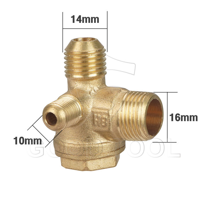 เครื่องอัดอากาศเช็ควาล์ว-วัสดุทองเหลือง-สำหรับปั๊มลม-ปั๊มลม-ปั้มลม-30-ลิตร-และ-50-ลิตร
