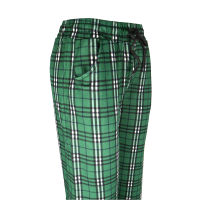 Quick delivery, plaid pants, กางเกงลายสก็อตขายาวทรงขาตรง ผ้าหนังไก่ใส่สบายไม่ยับง่าย สีไม่ตก มีเชือกผูกรูดได้ มีกระเป๋า2ข้าง  รุ่น9116#