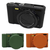 กล้องซิลิโคนอ่อนนุ่มผิวกรณีกระเป๋าฝาครอบเลนส์สำหรับ Panasonic LUMIX DMC-LX10