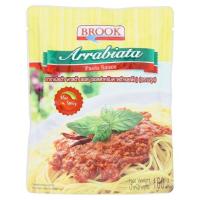 บรูค อาราเบียต้า ซอสสำหรับทำพาสต้ารสเผ็ด 160กรัม Brook Arrabiata Pasta Sauce 160g ?โปรสุดพิเศษ!!!?