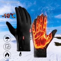 【hot】✟▤☾  Gloves Men Touchscreen Warm Outdoor Cycling Driving Motorcycle Cold Windproof Non-Slip Womens New