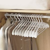 Wide shoulder non-trace hangers bold plastic non-slip household clothes hold multifunction adult hanger hanging clothes hanger